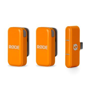 Rode Wireless Micro Drahtloses Mikrofon-System USB-C Orange