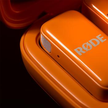 Rode Wireless Micro Mikrofon-System USB-C Orange mit Netzteil