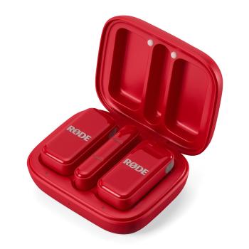 Rode Mikrofon-Funksystem Wireless Micro USB-C Interview Set Rot