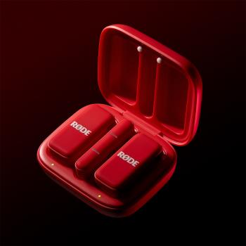 Rode Wireless Micro Drahtloses Mikrofon-System USB-C Rot mit Soft-Case