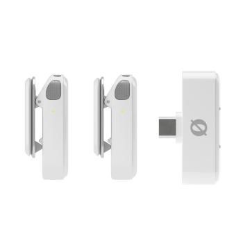 Rode Mikrofon-Funksystem Wireless Micro USB-C Interview Set Weiss