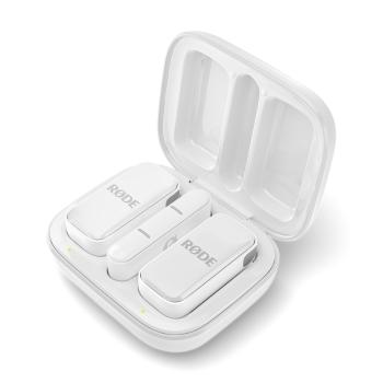 Rode Wireless Micro Drahtloses Mikrofon USB-C Weiss mit Soft-Case