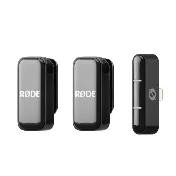 Rode Wireless Micro Drahtloses Mikrofon-System Lightning mit Tuch