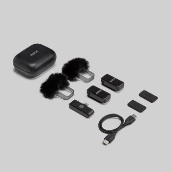 Rode Wireless Micro Drahtloses Mikrofon-System Lightning mit Tuch