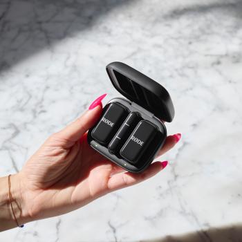 Rode Wireless Micro Drahtloses Mikrofon-System Lightning mit Tuch