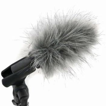 keepdrum Fell-Windschutz für Mikrofone WS04