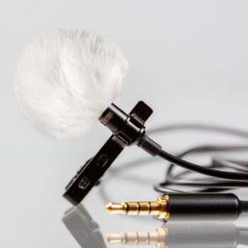 keepdrum WS05-WH Mini Fell-Windschutz Weiss