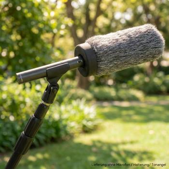 keepdrum Fell-Windschutz WSWH-Pro für Richtmikrofone