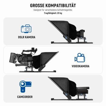 Neewer Teleprompter X-17 II für Content-Creator