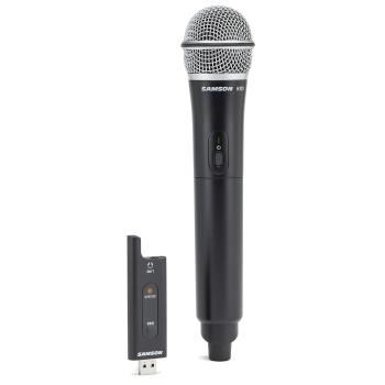 Samson XPD2HQ6 Drahtloses USB-Handmikrofon mit Windschutz
