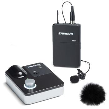 Samson Drahtlos-System XPDm Lavalier mit Windschutz