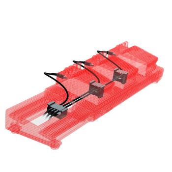 Daddario XPND-01 Pedalboard mit 2x Patchkabel