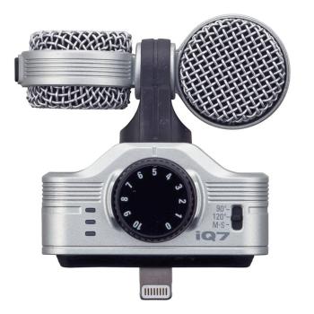 Zoom iQ7 Mikrofon für iOS-Geräte mit Windschutz