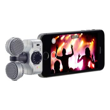 Zoom iQ7 Mikrofon für iOS-Geräte mit Windschutz