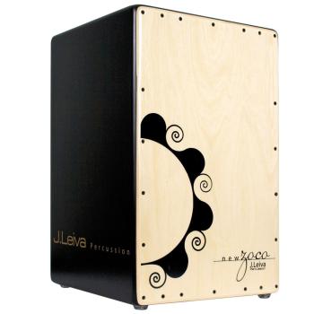 J.Leiva Percussion Zoco Cajon mit Tasche Pink mit Pad