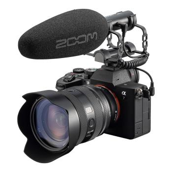 Zoom ZSG-1 Richtmikrofon mit ADP07 Adapter