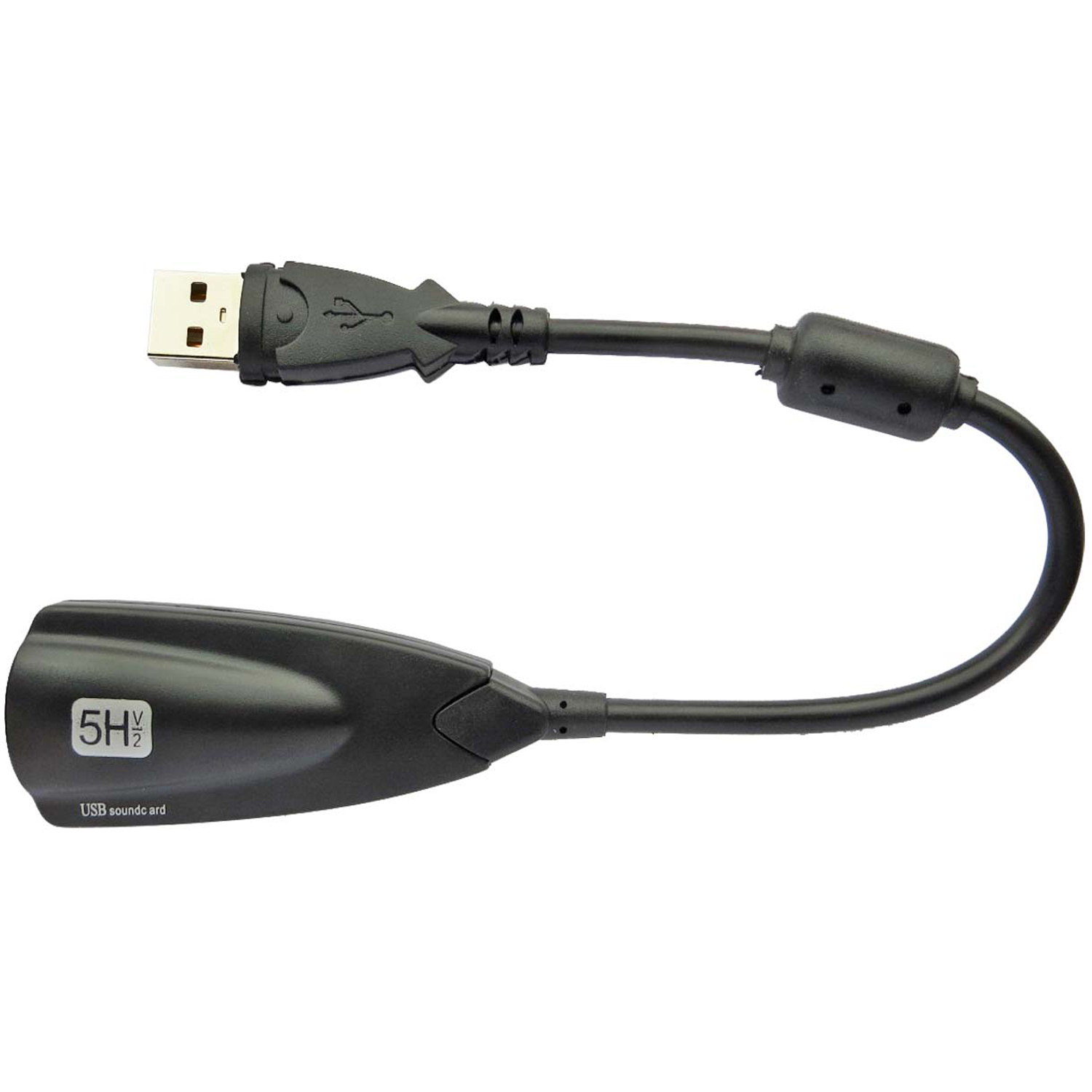 keepdrum USB-HA USB-Audio Adapter mit Mikrofon und Kopfhörer-Eingang