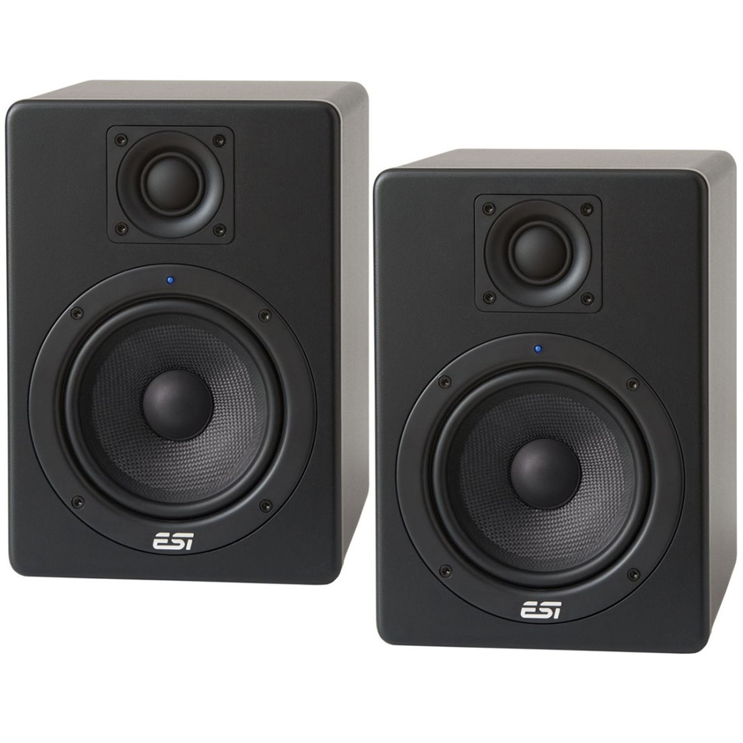 ESI Aktiv05 MonitorBoxen 1 Paar mit DS5 Stative keepdrum