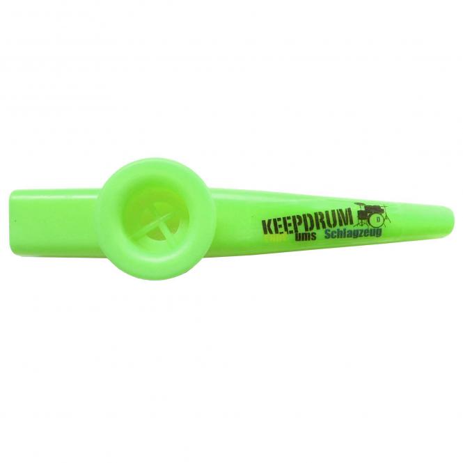 KEEPDRUM Kazoo Grün aus Kunststoff Musikspielzeug 