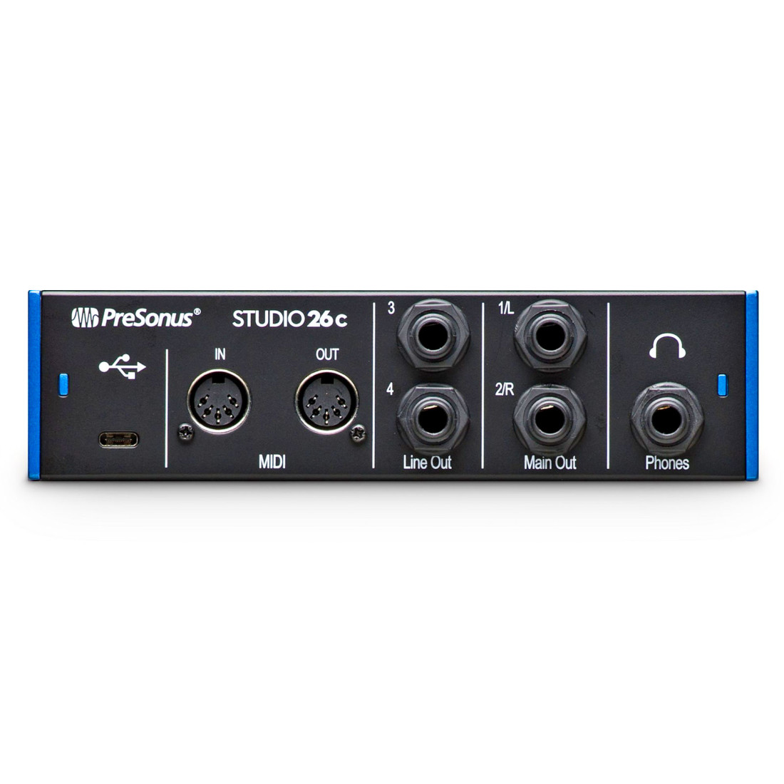 Presonus Studio 26c 2x4 USB-C mit Kopfhörer - keepdrum