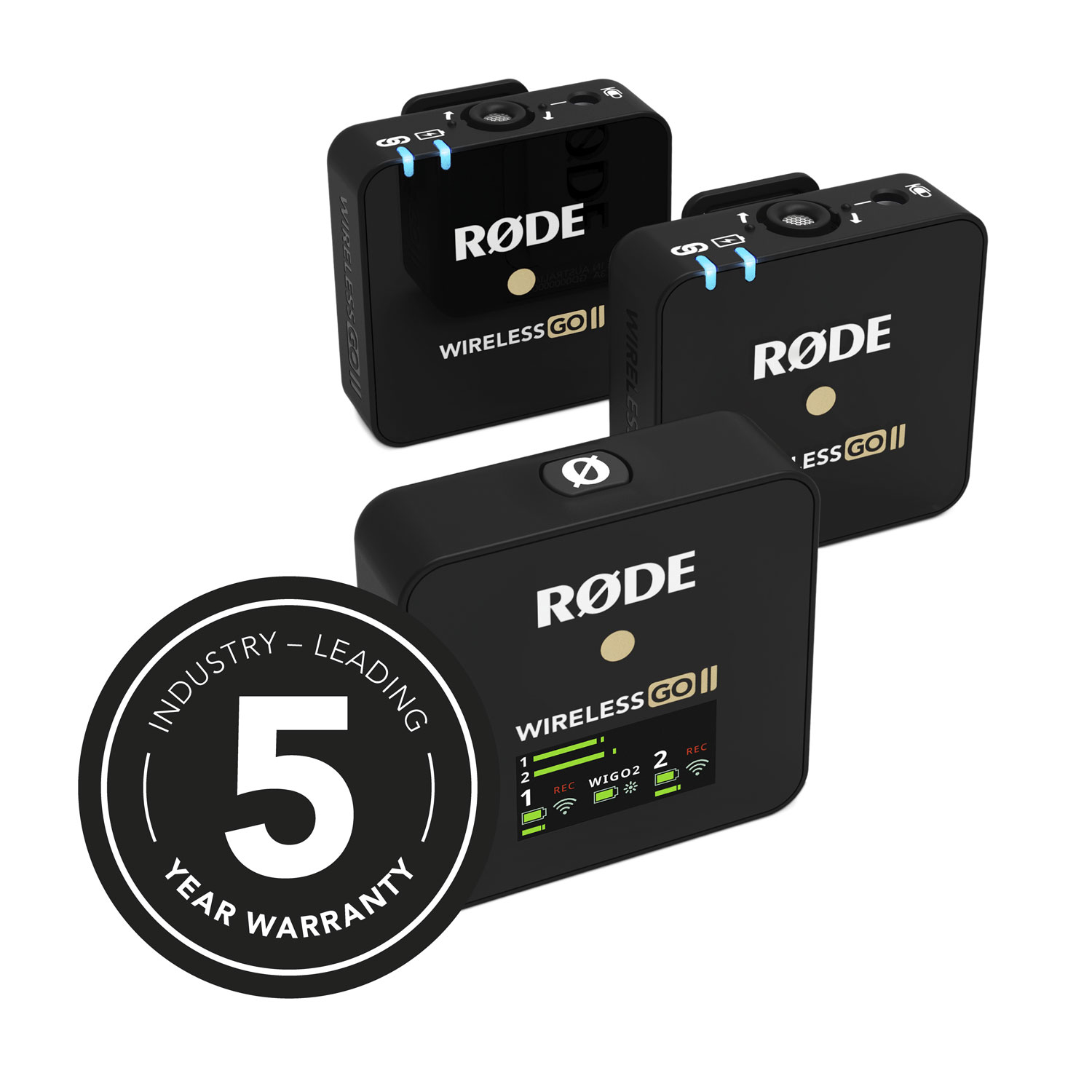 Rode Wireless ME Dual Mikrofon Set + 2x Lavalier GO - Komplett Set Für Video & Podcast