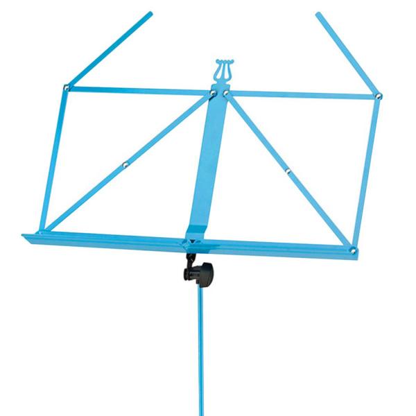 K&M 100-1 Notenständer Meerblau mit Tasche