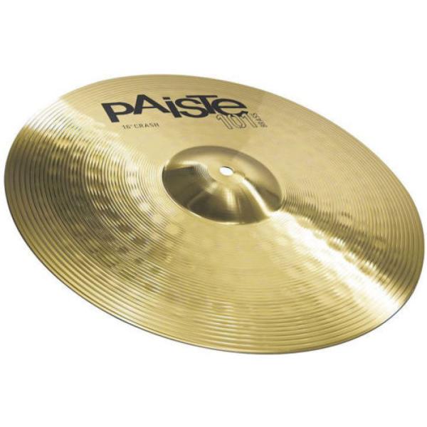Paiste 101 Brass 16 Crash Becken mit 5A Drumticks