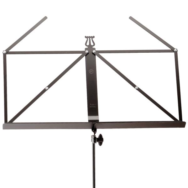 K&M 101 Notenständer Schwarz mit 2 Magnete