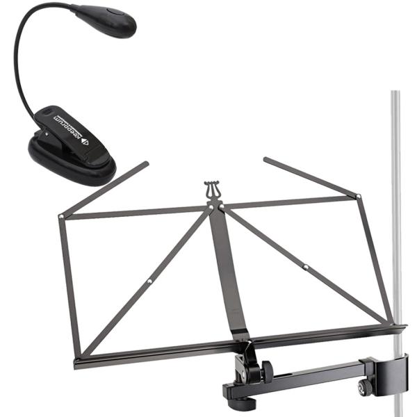 K&M 11505 Notenhalter mit Notenpult-Leuchte