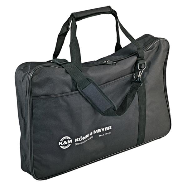 K-M 11870 Orchesternotenpult mit Tasche mit 2 Magnete