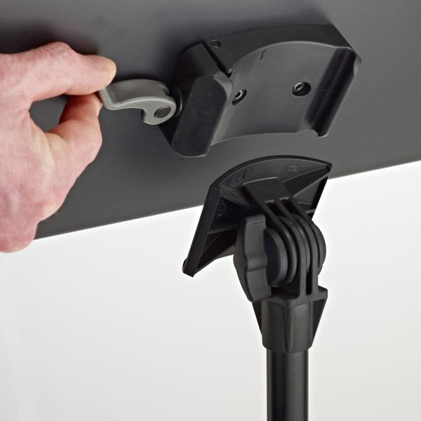 K-M 11870 Orchesternotenpult mit Tasche mit 2 Magnete