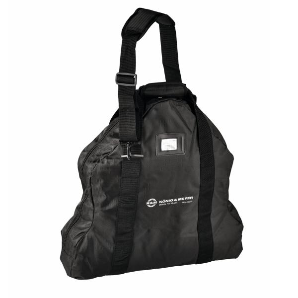 K&M 14000 Gomezz Schlagzeughocker mit Tasche und Schlagzeugstöcke