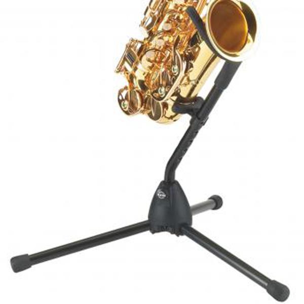 K&M 14300 Saxophonständer für Es-Alt B-Tenor Stativ-Halterung