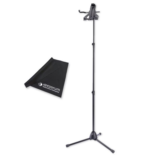 K-M Tablet-PC-Stativ 19775 Tablet Halter 10-16 Zoll mit Tuch