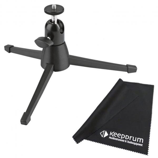 K&M 19783 Kamera-Tisch Stativ Tripod mit Tuch