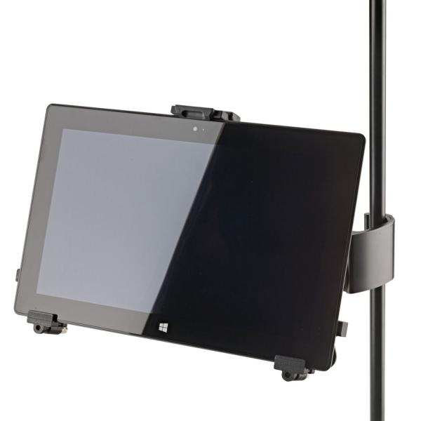 K&M 19791 Tablet-PC-Halter mit Mikrofonständer