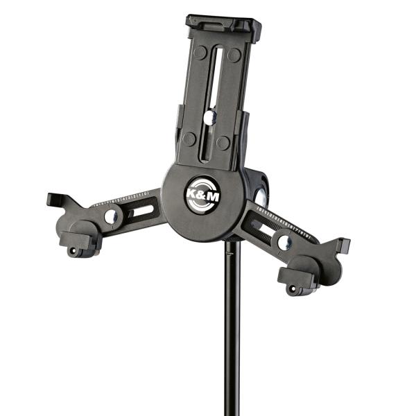 K&M 19795 Tablet-PC Stativ-Halter mit Ständer gerade