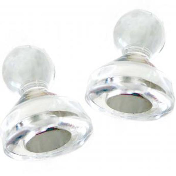 keepdrum MUS3FL Notenständer Lila mit 10 Magnete