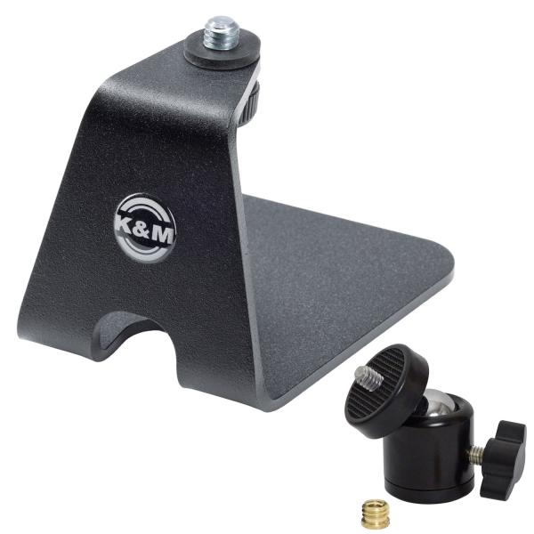K-M 23240 Tischstativ für Mikrofon mit Kugelgelenk-Adapter
