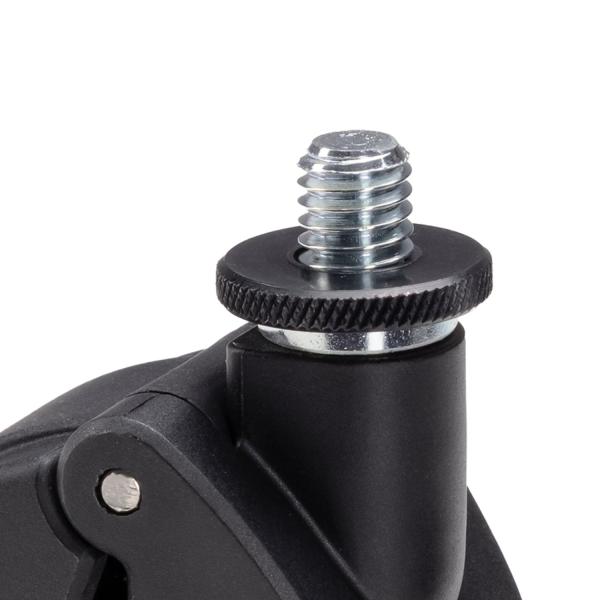 keepdrum Mikrofonstativ MS106 mit K-M Universalklemme 23690