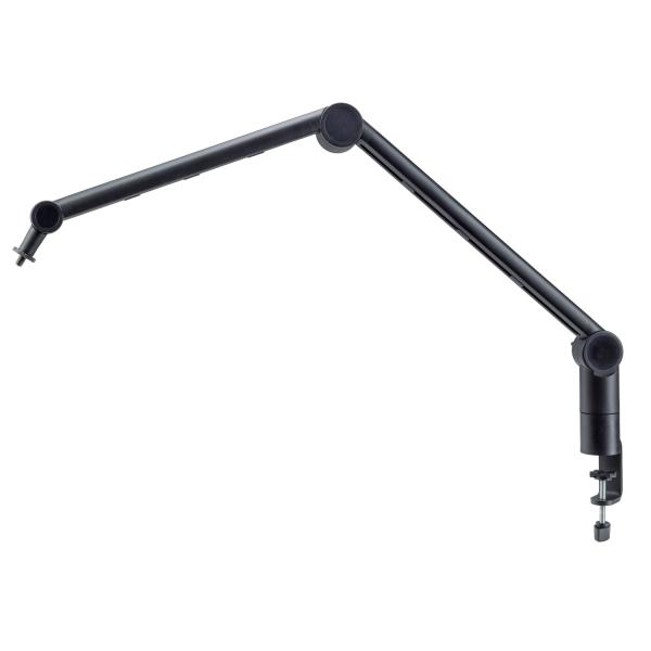 K-M Mikrofonarm 23868 Gelenkarm-Tischstativ mit Kabel
