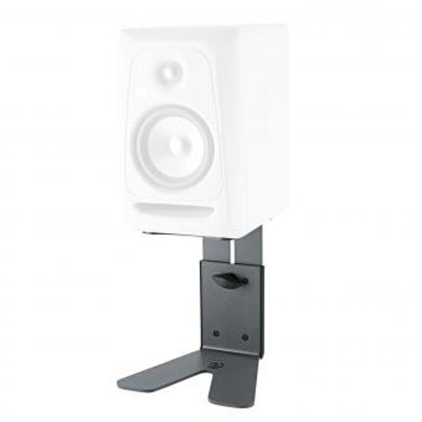 K&M 26772 Tischstativ für Boxen Basalt-Grau 2 Stück