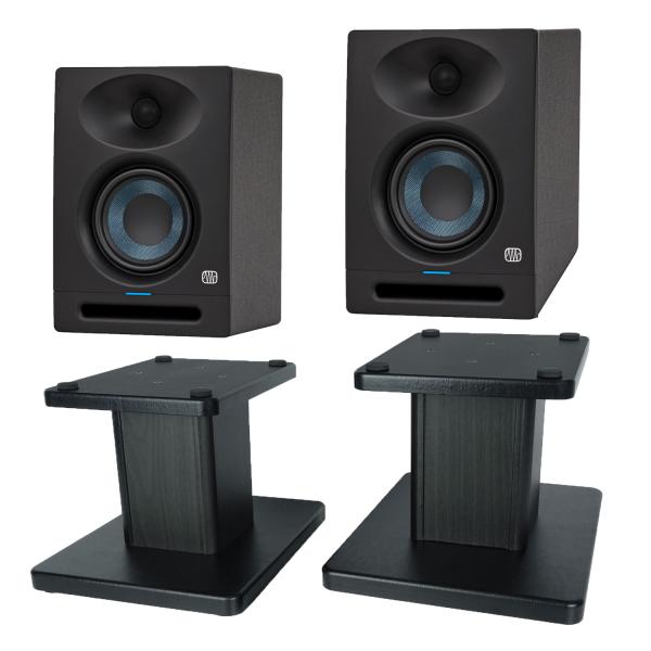 Presonus Eris Studio 4 Boxen 1 Paar mit Boxenständern