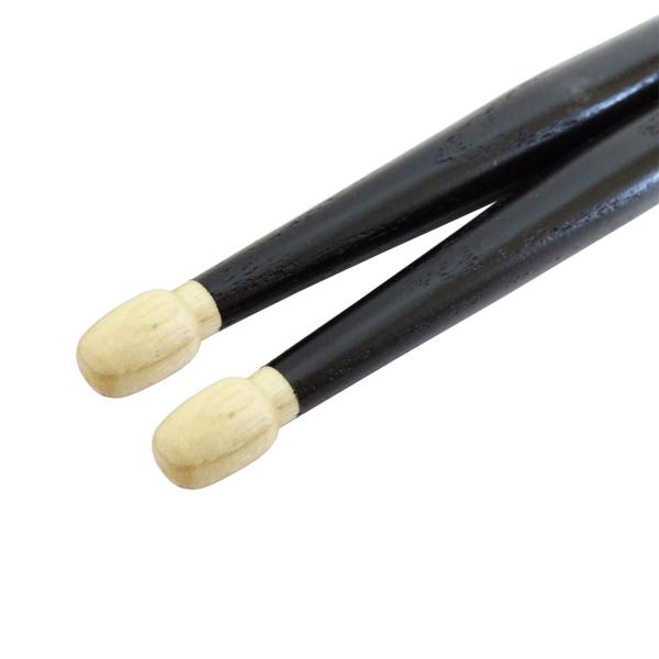 keepdrum 5AB Hickory Drumsticks Schwarz 1 Paar