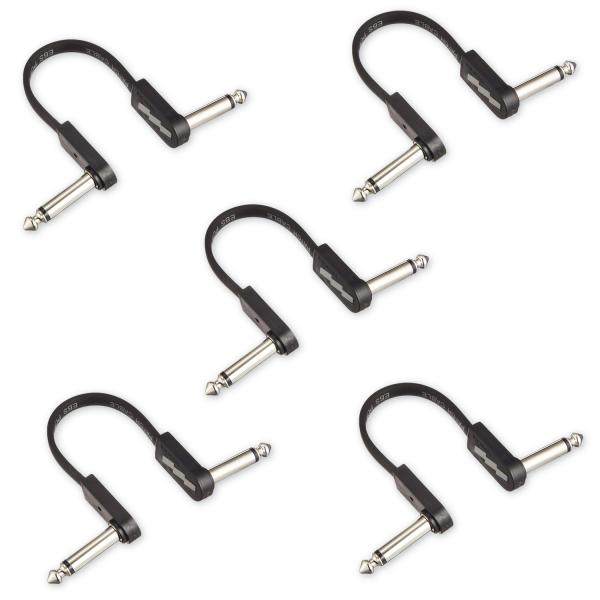 EBS Patchkabel PCF-DL10 flaches Patchkabel 10 cm 5 Stück