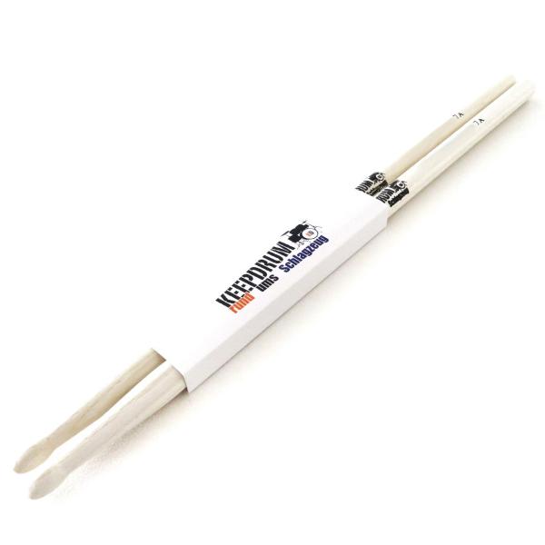 keepdrum Schlagzeugstöcke 7A Hickory Drumsticks 3 Paar