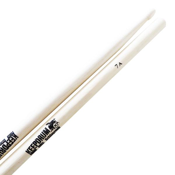 keepdrum Schlagzeugstöcke 7A Hickory Drumsticks 12 Paar