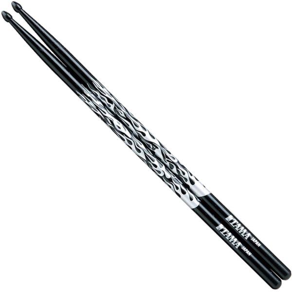 Tama 5A-F-BS Drumsticks Silver Fire mit Anhänger