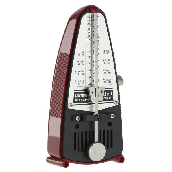 Wittner Metronom 834 Taktell Piccolo Rot mit personalisierter Gravur