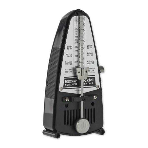 Wittner Metronom 836 Taktell Piccolo Schwarz mit personalisierter Gravur